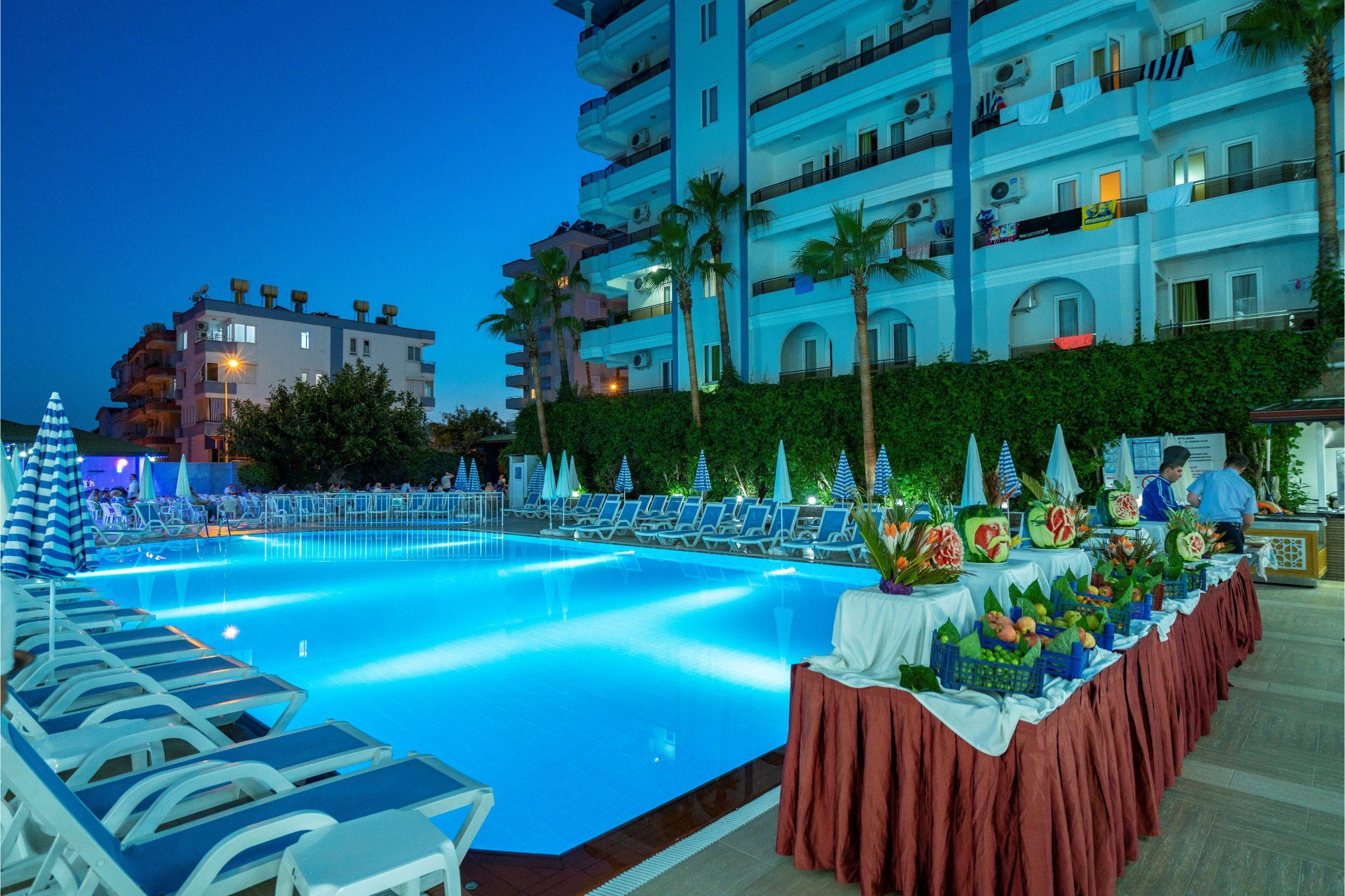 Blue Star Hotel Alanya Esterno foto